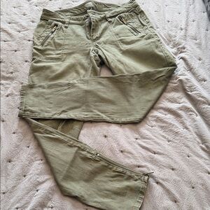 Old Navy Khaki Zippered Pants